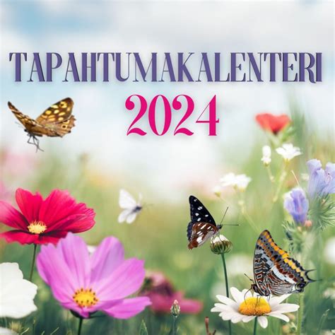 TAPAHTUMAKALENTERI